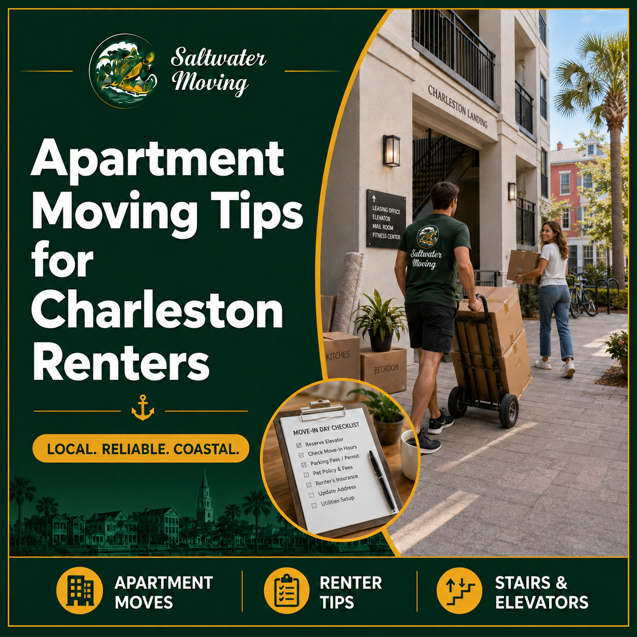 Apartment Moving Tips for Charleston Renters
