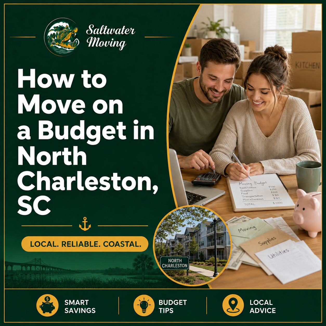 How to Move on a Budget in North Charleston, SC