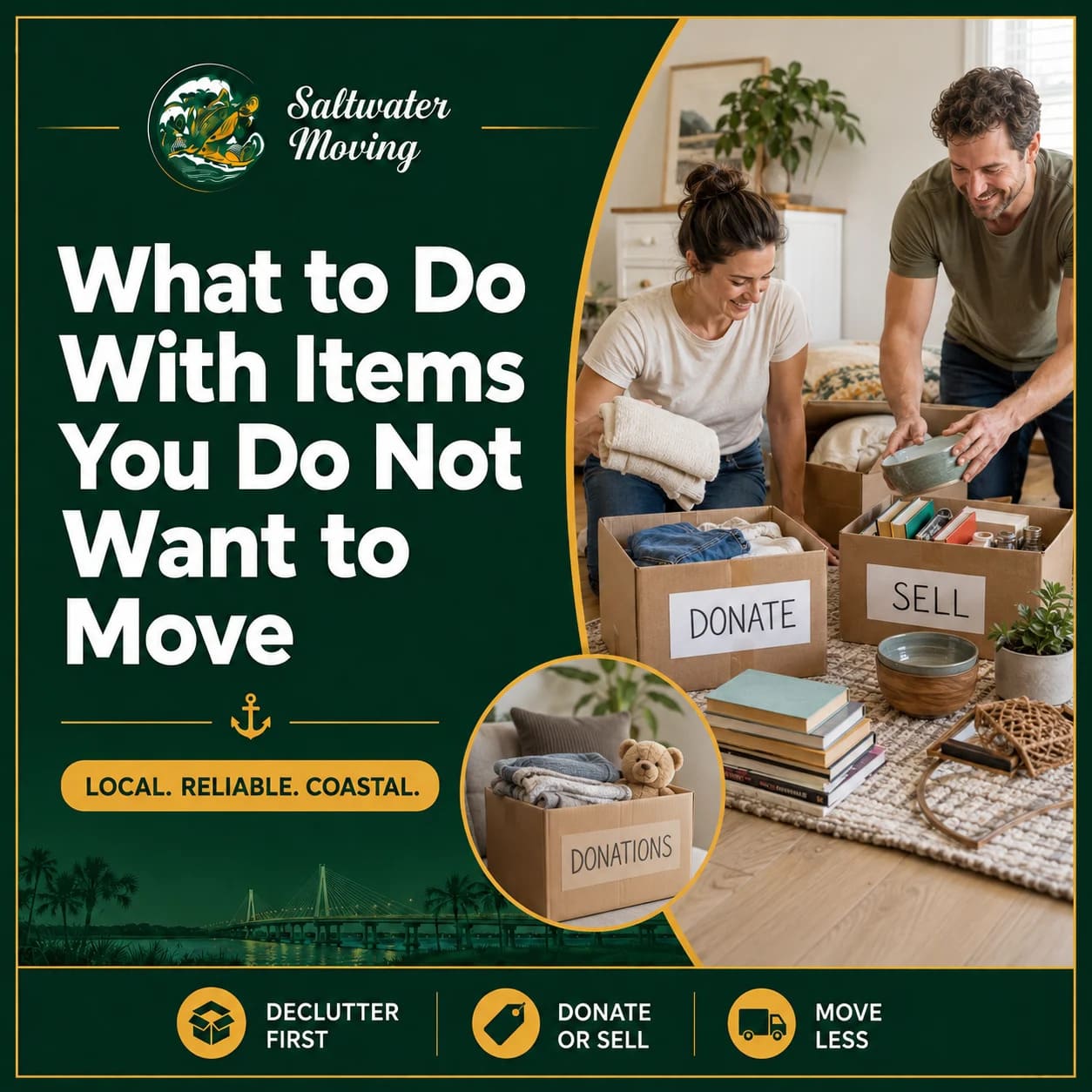 What to Do With Items You Do Not Want to Move