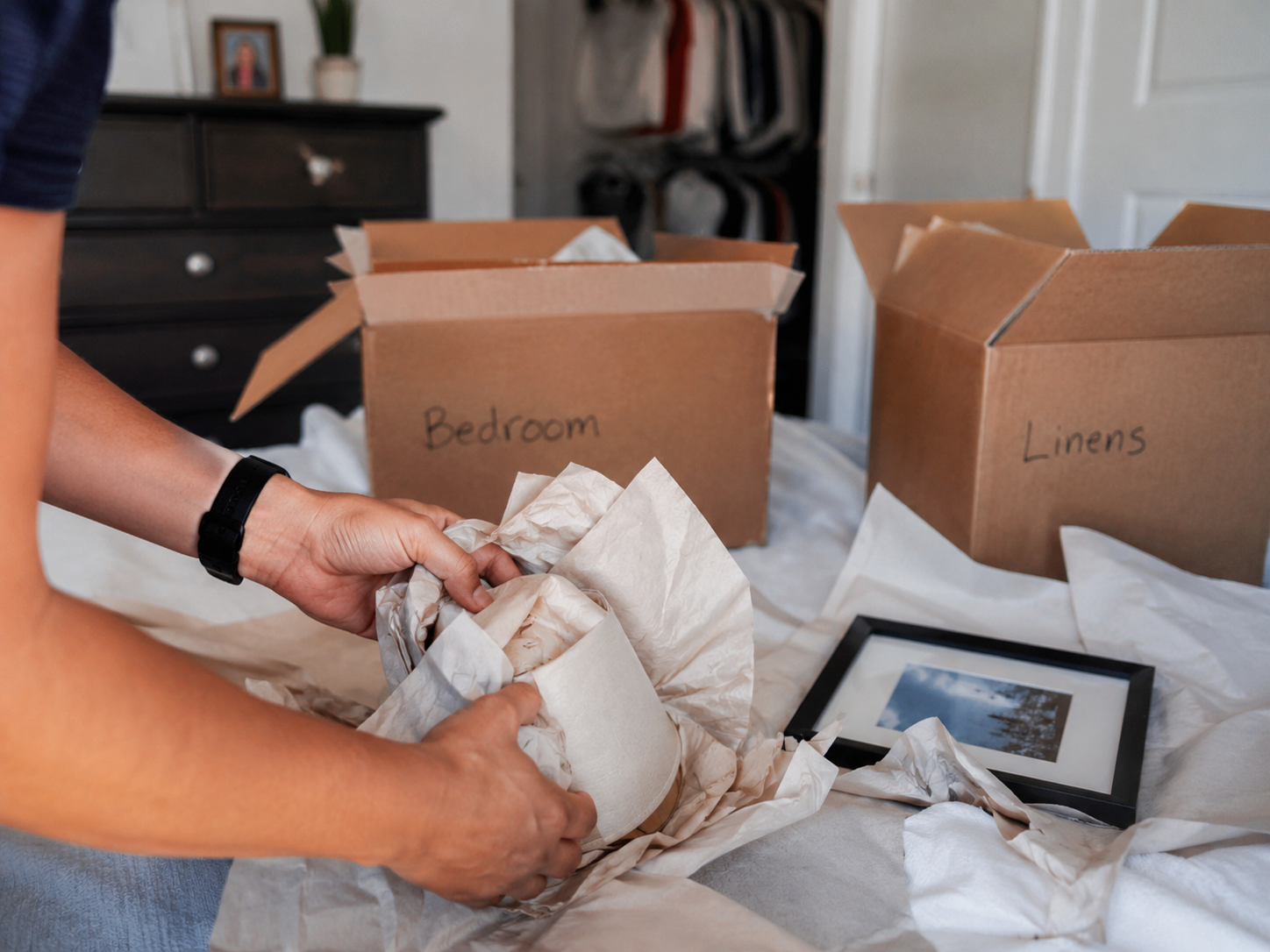 packing by saltwater moving