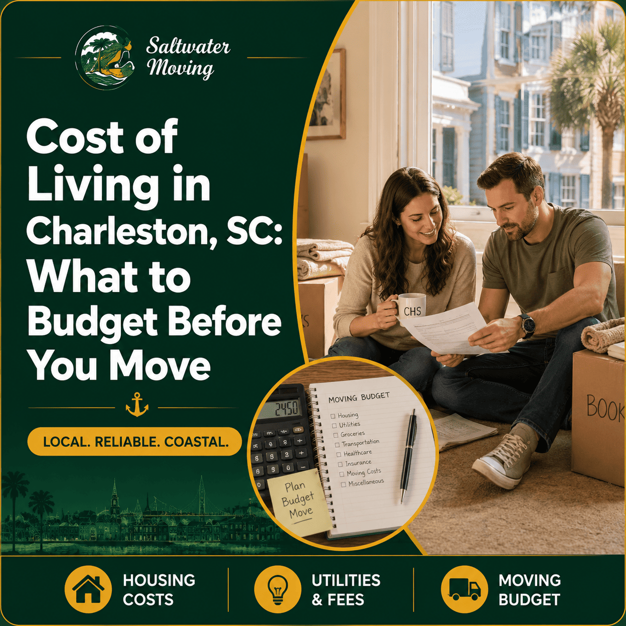 Cost of Living in Charleston, SC: What to Budget Before You Move