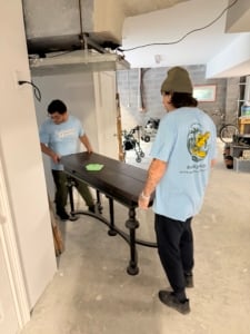 Moving day in Charleston SC with the Saltwater Moving crew
