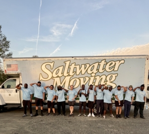 Saltwater Moving crew ready to help with your Charleston SC relocation