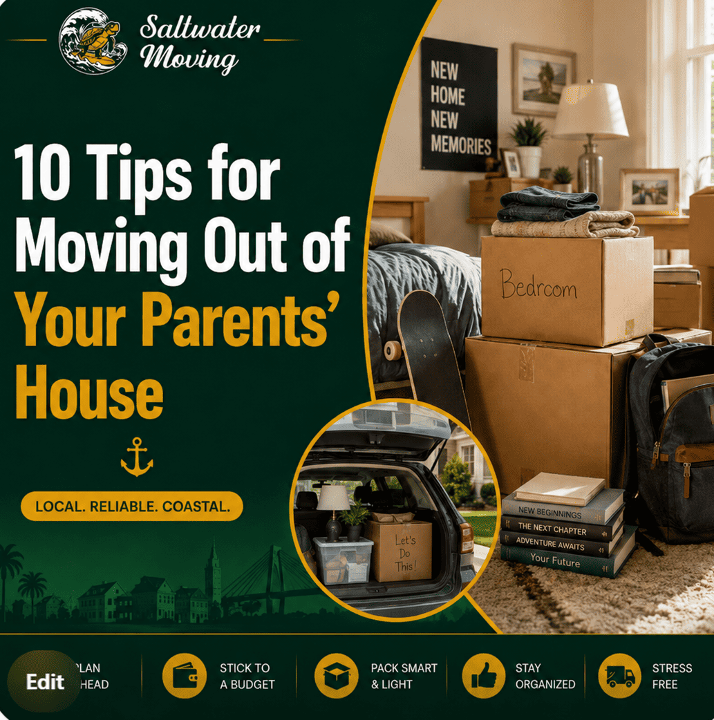10 Tips for Moving Out of Your Parents' House
