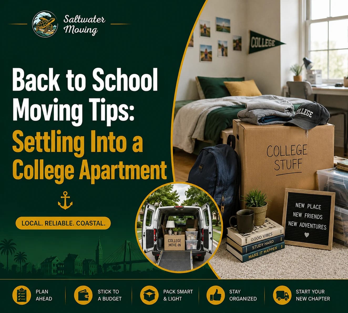 Back to School Moving Tips: Settling Into a College Apartment