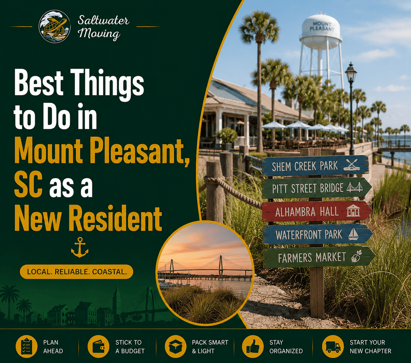 Best Things to Do in Mount Pleasant, SC as a New Resident