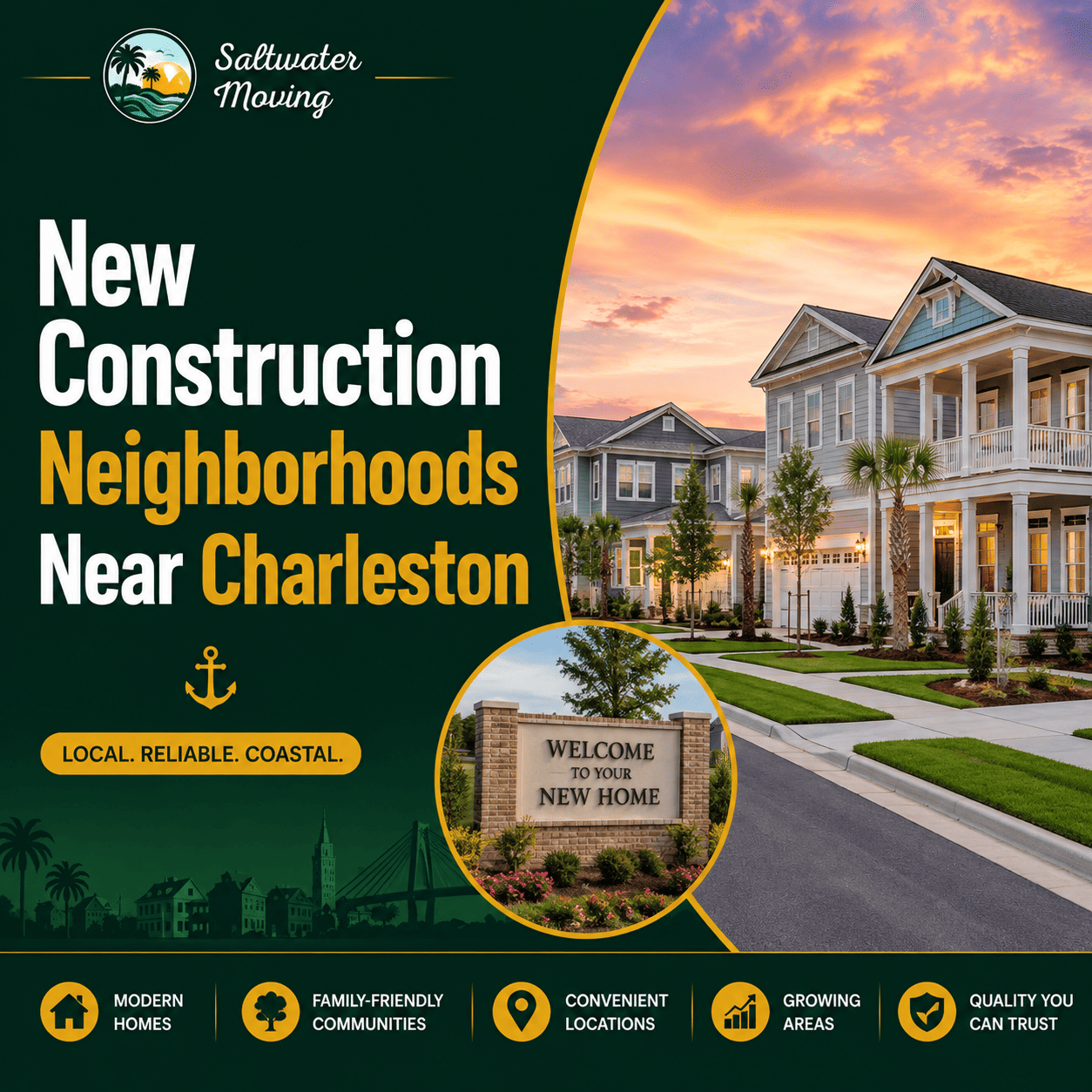 New Construction Neighborhoods Near Charleston