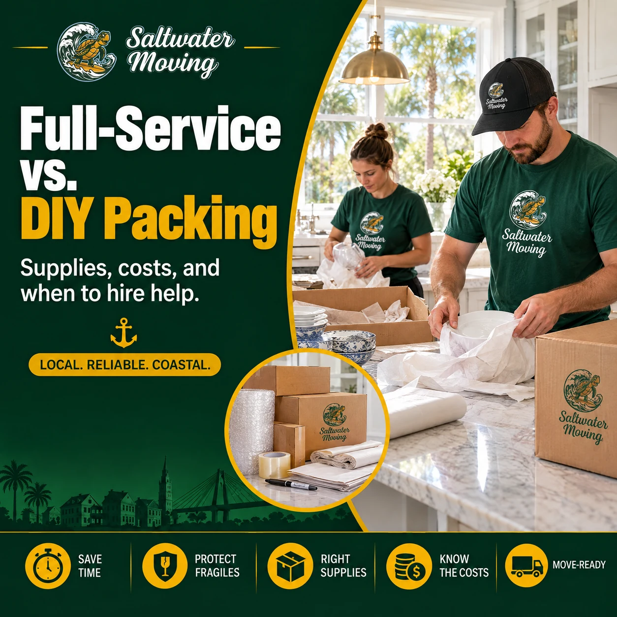 Full-Service vs. DIY Packing: Supplies and What It Costs