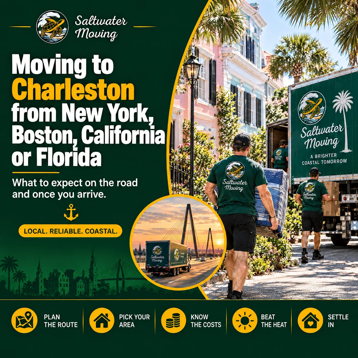 Moving to Charleston from New York, Boston, California or Florida
